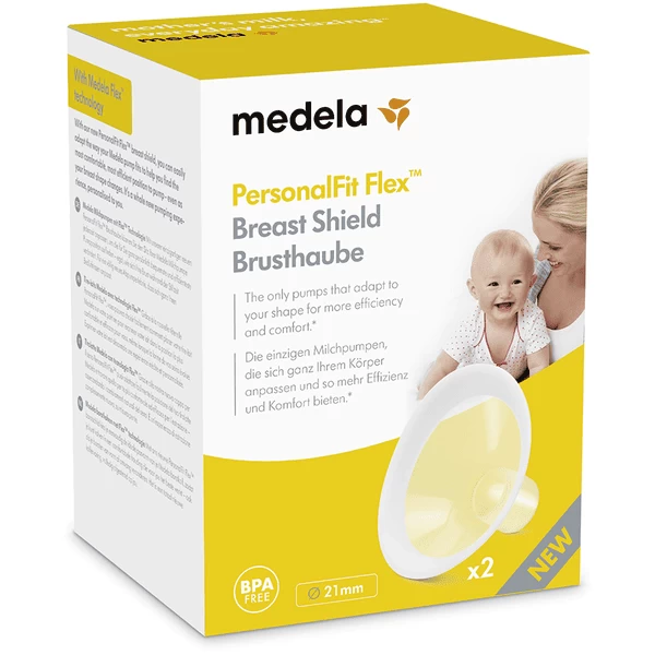 Medela Borstkapkjes PersonalFit Flex 21mm 2 Stuks 3 Medela Borstkapkjes PersonalFit Flex 21mm 2 Stuks - Afbeelding 3