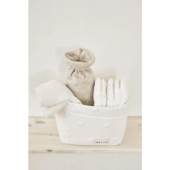 MEYCO Burfdoekjes Verpakking Van 6 Wit/roze/bruin -Babyverzorging Deals meyco burfdoekjes verpakking van 6 wit roze bruin a384811 3