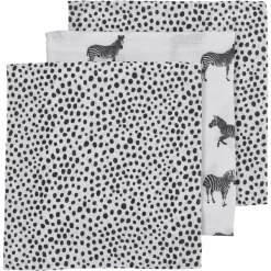 Meyco Gaasluiers 3-Pack Zebra Dier / Cheetah 70 X 70 Cm -Babyverzorging Deals meyco gaasluiers 3 pack zebra dier cheetah 70 x 70 cm a329347 2
