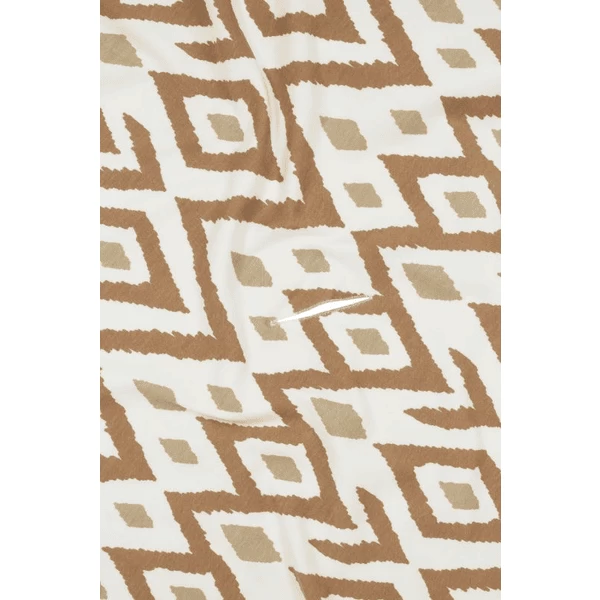 Meyco Ikat Handdoek Met Capuchon Sand 5 Meyco Ikat Handdoek Met Capuchon Sand - Afbeelding 5