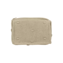 MEYCO Mini Knots Wet Wipe Case Sand -Babyverzorging Deals meyco mini knots wet wipe case sand a388980 2