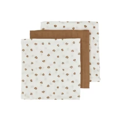 Meyco Muslin Gauze Luiers 3 Pack Mini Panter Toffee -Babyverzorging Deals meyco muslin gauze luiers 3 pack mini panter toffee a379397 4