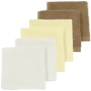 MEYCO Poepdoekjes Pak Van 6 Wit/geel/bruin