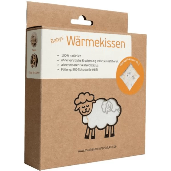MUCKEL ® Baby's Warmtekussen 14 X 15 Cm 2 MUCKEL ® Baby's Warmtekussen 14 X 15 Cm - Afbeelding 2