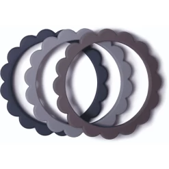 Mushie Bijtring Bloem Armband, Steel /Dove Gray/ Stone , 3 Stuks 9 Mushie Bijtring Bloem Armband, Steel /Dove Gray/ Stone , 3 Stuks -Babyverzorging Deals mushie bijtring bloem armband steel dove gray stone 3 stuks a399251 4