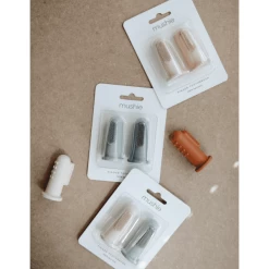 Mushie Vingertandenborstel Blush /Shifting Sand -Babyverzorging Deals mushie vingertandenborstel blush shifting sand a399460 2