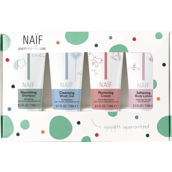 Naïf Set Mini 4x 15ml 1 Naïf Set Mini 4x 15ml