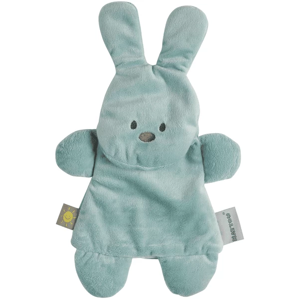Nattou Buddiezzz Doudou + Gel Pack Bunny Groen 1 Nattou Buddiezzz Doudou + Gel Pack Bunny Groen
