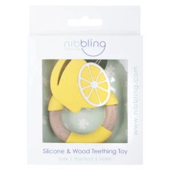 Nibbling Bijtring "Super Food" Citroen -Babyverzorging Deals nibbling bijtring super food citroen a335533 2