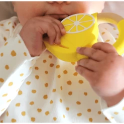 Nibbling Bijtring "Super Food" Citroen -Babyverzorging Deals nibbling bijtring super food citroen a335533 4