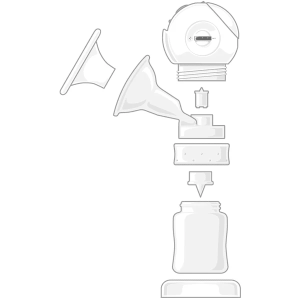 NUK Luna Elektrische 2-fasen Comfort-kolf 5 NUK Luna Elektrische 2-fasen Comfort-kolf - Afbeelding 5
