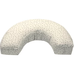 Odenwälder Verpleegkussen Met Hoes Dansende Stippen Zacht Sand