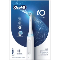 Oral B Oral-B Elektrische Tandenborstel, IO Series 4 Met Reisetui Heel White -Babyverzorging Deals oral b elektrische tandenborstel io series 4 met reisetui heel white a414770 3