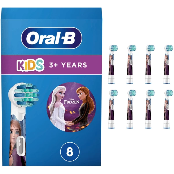 Oral B Oral-B Opzetborstels Kids Frozen , 8er 2 Oral B Oral-B Opzetborstels Kids Frozen , 8er - Afbeelding 2