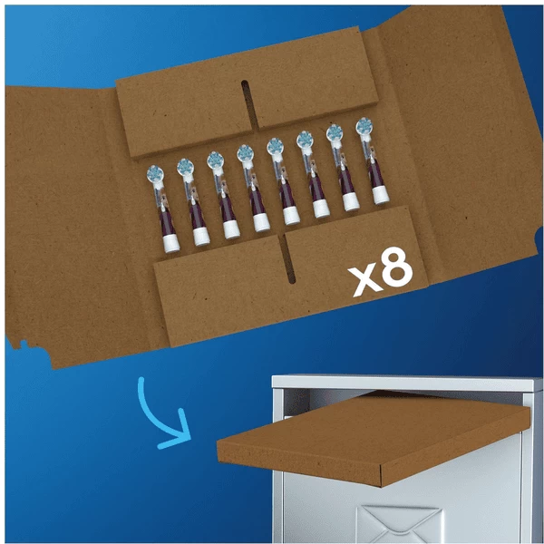 Oral B Oral-B Opzetborstels Kids Frozen , 8er 4 Oral B Oral-B Opzetborstels Kids Frozen , 8er - Afbeelding 4