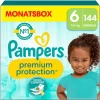 Pampers® Pampers Premium Protection , Maat 6 Extra Large , 13kg+, Maandbox (1x 144 Luiers