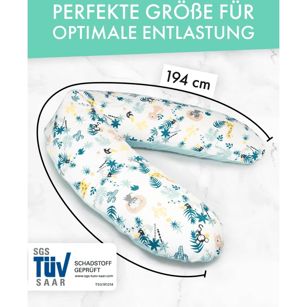 Pic Bear Premium Verpleegkussen 194 Cm Extra Zacht Uni Antraciet 5 Pic Bear Premium Verpleegkussen 194 Cm Extra Zacht Uni Antraciet - Afbeelding 5