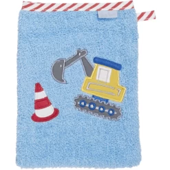 Playshoes Badstof Washandje Bagger Blauw