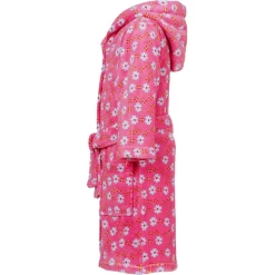 Playshoes Fleece Badjas Bloemen Pink -Babyverzorging Deals playshoes fleece badjas bloemen pink a266559 2