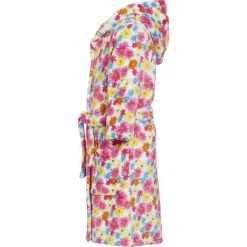 PLAYSHOES Girls Badjas Fleece Bloemen -Babyverzorging Deals playshoes girls badjas fleece bloemen a201701 2