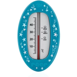 Reer Badthermometer Ovaal, Blauw