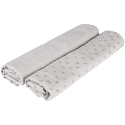 Roba Puck- En Verzorgingshanddoekenset Van 2 Lil Planet Grey 120 X 120 Cm -Babyverzorging Deals roba puck en verzorgingshanddoekenset van 2 lil planet grey 120 x 120 cm a292137 3