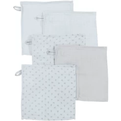 Roba Washandenset Van 5 Lil Planet Turquoise 25 X 25 Cm -Babyverzorging Deals roba washandenset van 5 lil planet turquoise 25 x 25 cm a292151 3