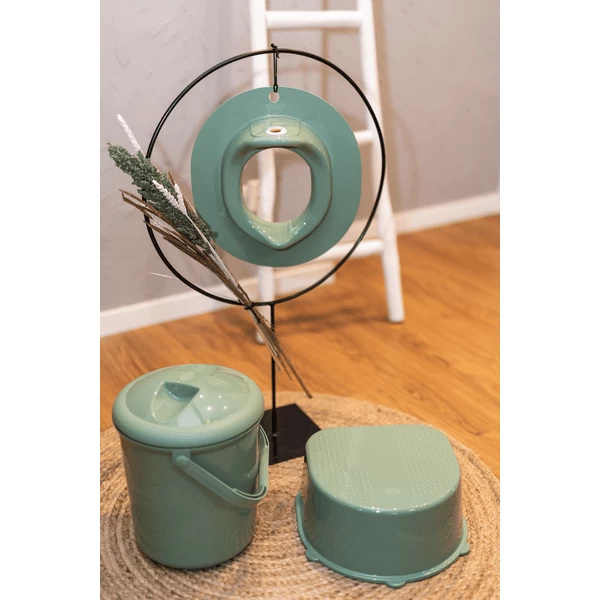 Rotho Baby Design WC-zitting Bella Bambina, Leisteen Green 2 Rotho Baby Design WC-zitting Bella Bambina, Leisteen Green - Afbeelding 2