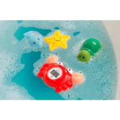 Rotho Babydesign Badthermometer Digitaal Krab Met 3 Spuitdiertjes. -Babyverzorging Deals rotho babydesign badthermometer digitaal krab met 3 spuitdiertjes a232423 3