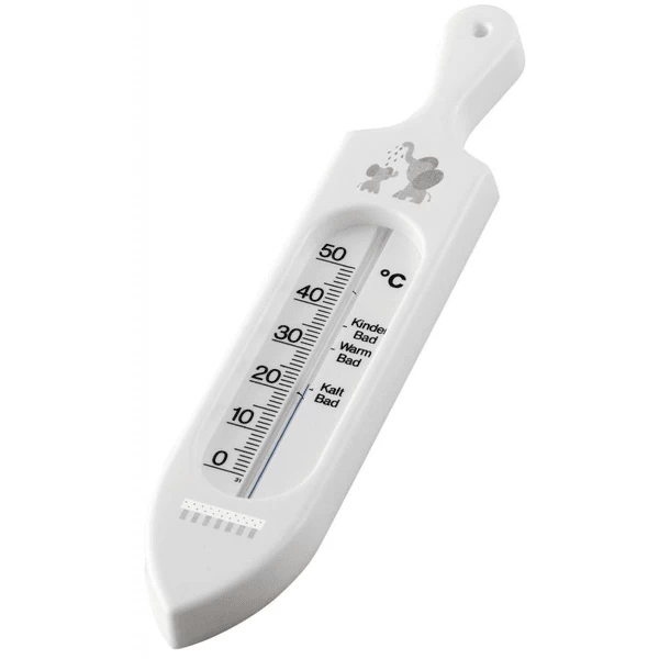 Rotho Babydesign Badthermometer Wit Met Opdruk "Modern Elephants" 2 Rotho Babydesign Badthermometer Wit Met Opdruk "Modern Elephants" - Afbeelding 2