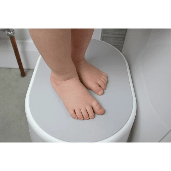 Shnuggle® Shnuggle ® Opstapkrukje Wit / Lichtgrijs 4 Shnuggle® Shnuggle ® Opstapkrukje Wit / Lichtgrijs - Afbeelding 4