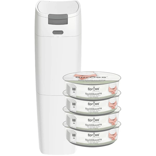 Spross Luieremmer Inclusief Vier Navulcassettes 1 Spross Luieremmer Inclusief Vier Navulcassettes