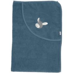 Sterntaler Badhanddoek Emmi Grijs-blauw 100 X 100 Cm