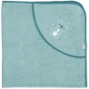 Sterntaler Badhanddoek Kalla Uni Blauw Melange 100 X 100 Cm
