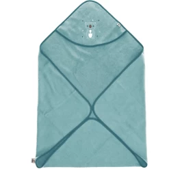 Sterntaler Badhanddoek Kalla Uni Blauw Melange 100 X 100 Cm -Babyverzorging Deals sterntaler badhanddoek kalla uni blauw melange 100 x 100 cm a351507 2