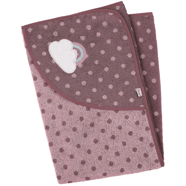 Sterntaler Badhanddoek Pauline Licht Paars 100 X 100 Cm 2 Sterntaler Badhanddoek Pauline Licht Paars 100 X 100 Cm - Afbeelding 2