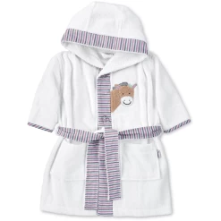 Sterntaler Badjas Pauline Wit -Babyverzorging Deals sterntaler badjas pauline wit a301155 2