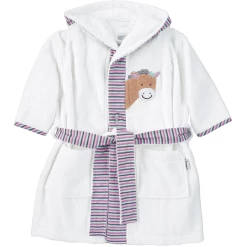 Sterntaler Badjas Pauline Wit -Babyverzorging Deals sterntaler badjas pauline wit a301155 3