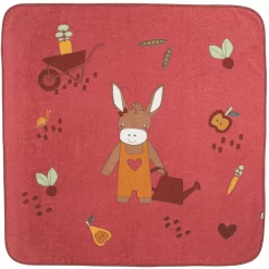 Sterntaler Badlaken Emmily Lichtrood 100 X 100 Cm -Babyverzorging Deals sterntaler badlaken emmily lichtrood 100 x 100 cm a327088 2