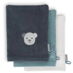 Sterntaler Elia Washandschoenen 3 Pak Donker Turquoise