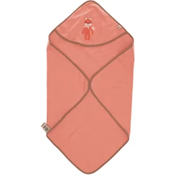 Sterntaler GOTS Badhanddoek Met Kap Enna Uni Koraal 80 X 80 Cm -Babyverzorging Deals sterntaler gots badhanddoek met kap enna uni koraal 80 x 80 cm a351331 4