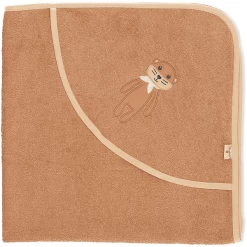 Sterntaler GOTS Badhanddoek Met Kap Otti Uni Bruin 80 X 80 Cm -Babyverzorging Deals sterntaler gots badhanddoek met kap otti uni bruin 80 x 80 cm a351332 3