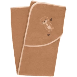 Sterntaler Otti Badhanddoek Uni Bruin 100 X 100 Cm -Babyverzorging Deals sterntaler otti badhanddoek uni bruin 100 x 100 cm a351502 2