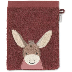 Sterntaler Washandschoen Emmily Donkerrood