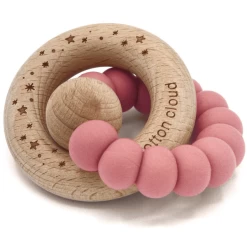 The Cotton Cloud Silicone Bijtring Rond Wilde Roos -Babyverzorging Deals the cotton cloud silicone bijtring rond wilde roos a320460 2