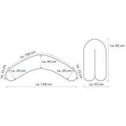 THERALINE Hoes Voor Original Sweet Borstvoedingskussen Heart -Babyverzorging Deals theraline hoes voor original sweet borstvoedingskussen heart a359072 3