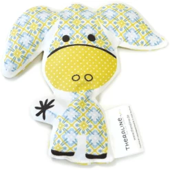 THERALINE Kersenpitkussen Knuffelkussentje Geel Ezel Akazia -Babyverzorging Deals theraline kersenpitkussen knuffelkussentje geel ezel akazia a196387 2