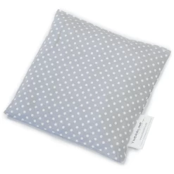 THERALINE Kersenpittenkussen 19 X 19 Cm Gestipt Grijs