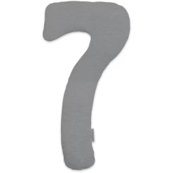 THERALINE My7 Zijslaper Kussen Melange Medium Grijs Bamboo -collection