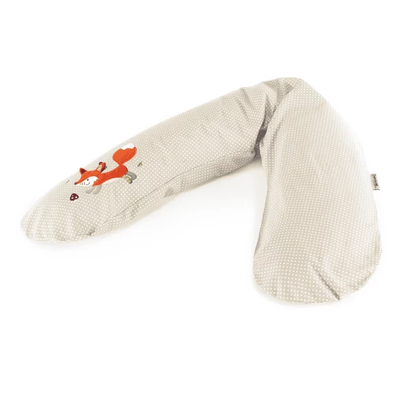 THERALINE Original Voedingskussen - Stipjes Beige Vos 1 THERALINE Original Voedingskussen - Stipjes Beige Vos